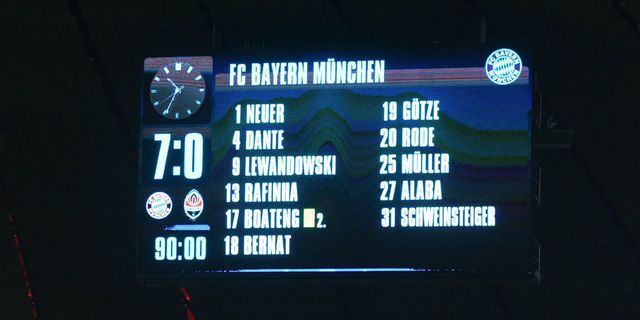 Highlights: Bayern Munich 7-0 Shakhtar Donetsk