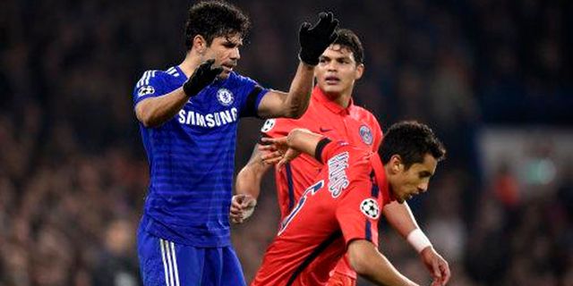 Video: Jungkirkan Marquinhos, Costa Lolos Dari Kartu Merah