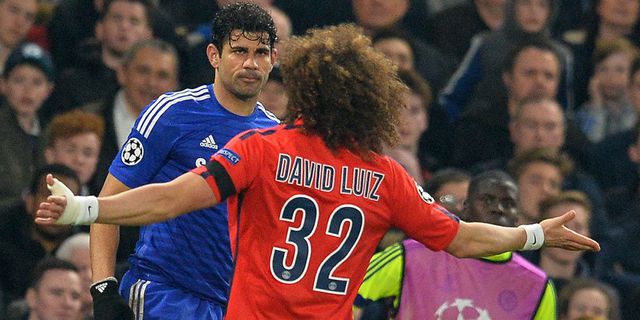 David Luiz: Diego Costa Juga Menyikut Saya David Luiz: Diego Costa Juga Menyikut Saya