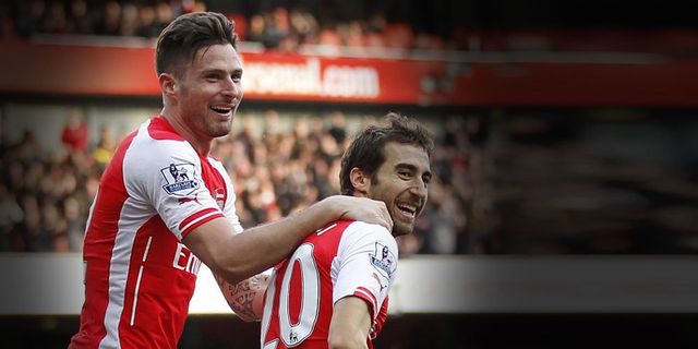 Sumber Gol Arsenal Paling Beragam
