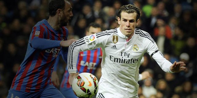 Bale Cetak Gol ke-700 La Liga 2014/15