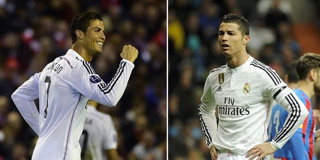 Ronaldo 2014 vs Ronaldo 2015, Beda Wajah