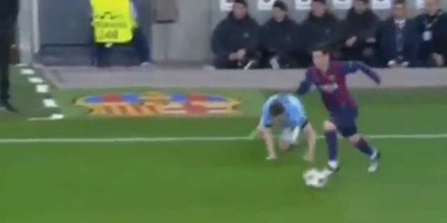 Reaksi Kagum Guardiola Saksikan Messi Permalukan Fernandinho dan Milner