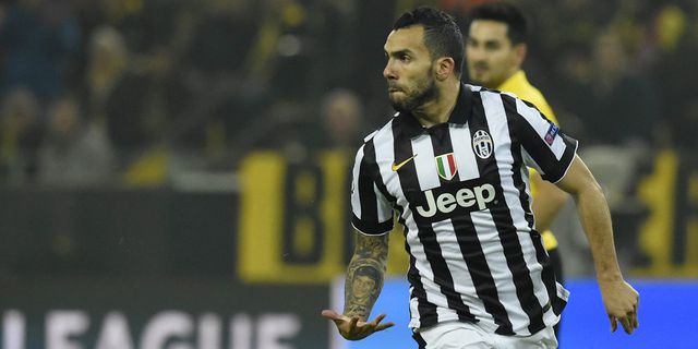 Dua Gol, Tevez Ikuti Jejak Inzaghi dan Del Piero