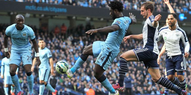 Hasil Pertandingan: Manchester City 3-0 West Brom Hasil Pertandingan: Manchester City 3-0 West Brom