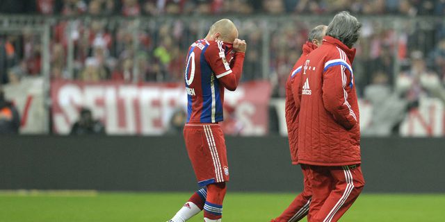 Bayern Kalah di Kandang, Robben Absen Kontra Turki dan Spanyol