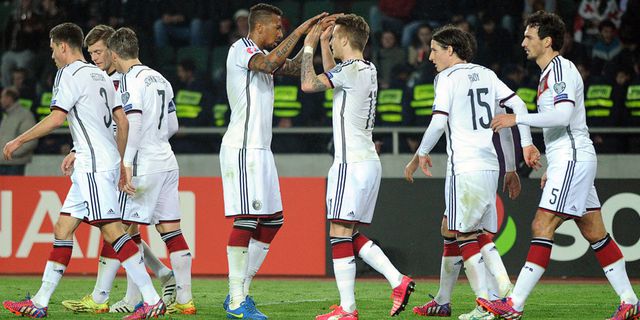 Highlights Kualifikasi Euro 2016: Georgia 0 - 2 Jerman Highlights Kualifikasi Euro 2016: Georgia 0 - 2 Jerman
