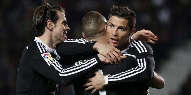 Trio BBC Madrid Pertajam Rekor Musim Ini