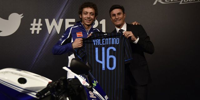 Valentino Rossi-Javier Zanetti 'Duet' Lelang Motor Valentino Rossi-Javier Zanetti 'Duet' Lelang Motor