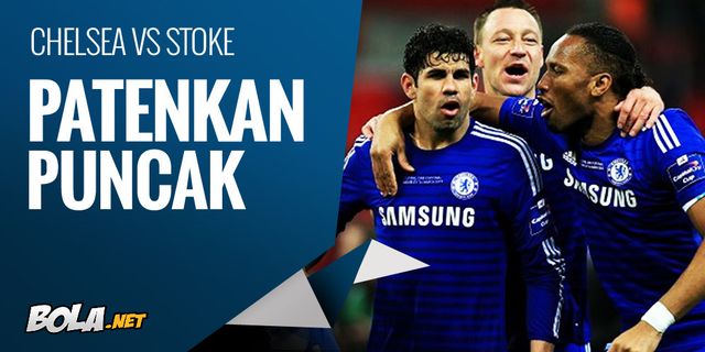 Data dan Fakta EPL: Chelsea vs Stoke City