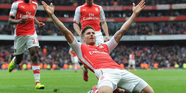 Hasil Pertandingan: Arsenal 4-1 Liverpool