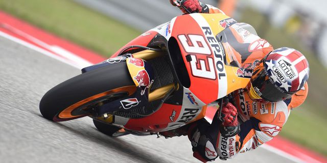 Marquez Pimpin Sesi Pemanasan MotoGP Austin