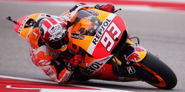 Asapi Dovi-Rossi, Marquez Menangi MotoGP Austin