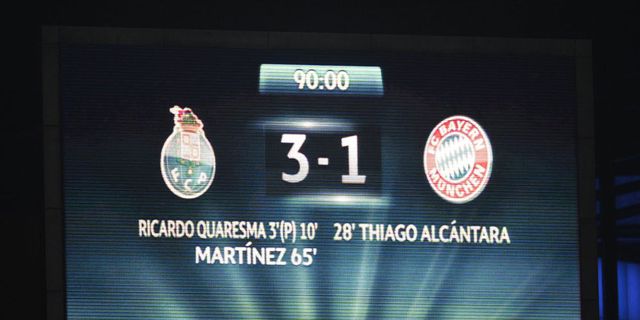 Highlights Liga Champions: Porto 3-1 Bayern Munich