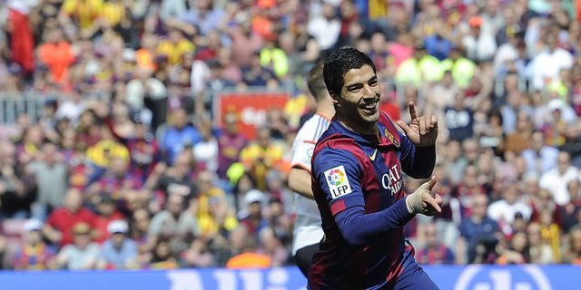 Suarez Mengaku Telah Nyaman di Barcelona Suarez Mengaku Telah Nyaman di Barcelona