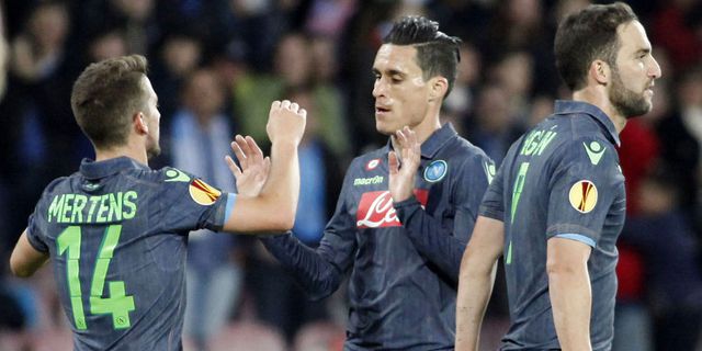 Highlights UEL: Napoli 2 vs 2 Wolfsburg