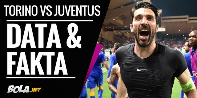 Data dan Fakta Serie A: Torino vs Juventus Data dan Fakta Serie A: Torino vs Juventus