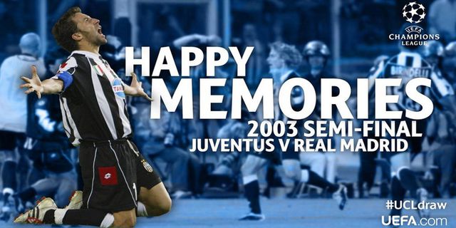 Memori Juventus 2003, Jegal Madrid di Semifinal