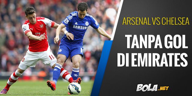 Hasil Pertandingan: Arsenal 0 - 0 Chelsea