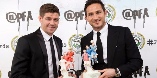 Lampard dan Gerrard Berbagi Gelar PFA Merit