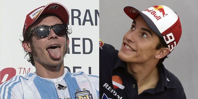 Kagum Sejak Kecil, Marquez Terhormat Lawan Rossi