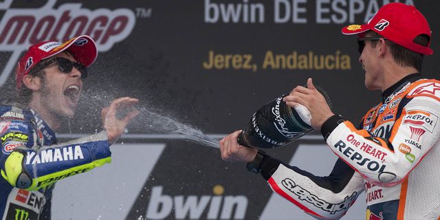 Marquez Masih Anggap Rossi Musuh Nomor Satu Marquez Masih Anggap Rossi Musuh Nomor Satu