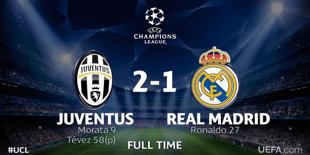 Kemenangan Juventus Atas Madrid di Mata Dunia