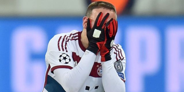 Ribery Bakal Absen di Leg Kedua vs Barcelona