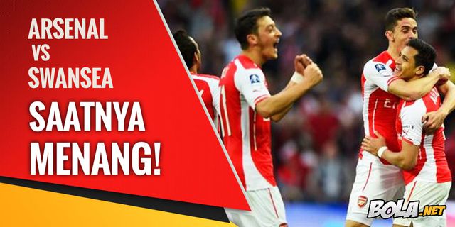 Prediksi Arsenal vs Swansea, Premier League Prediksi Arsenal vs Swansea, Premier League