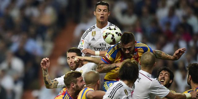 Hasil Real Madrid vs Valencia : Skor 2-2