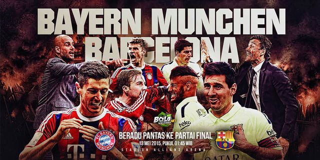 Barca Digdaya, Bayern Pantang Mundur Sebelum Berperang Barca Digdaya, Bayern Pantang Mundur Sebelum Berperang