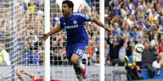 Diadu dengan Mesin, Diego Costa Tunjukkan Keganasan