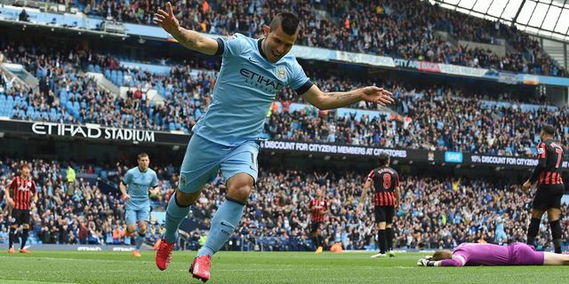 Pellegrini Bantah Aguero Akan Tinggalkan City