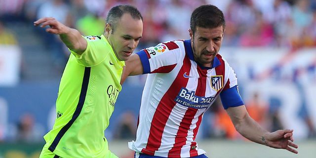 Kapten Atleti Beri Selamat Kepada Barca