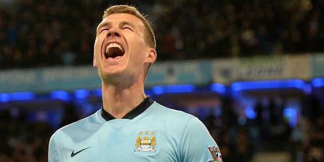 Liverpool Ingin Boyong Edin Dzeko dari City