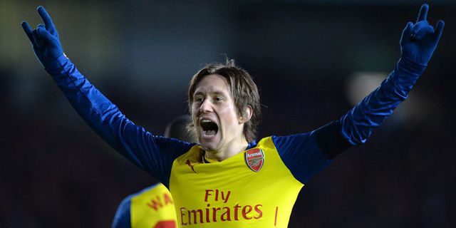 Rosicky Bosan Jadi Cadangan di Arsenal