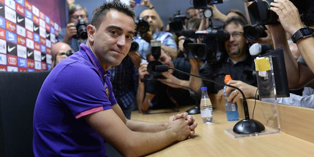 Xavi Akui Ingin Tinggalkan Barcelona Akhir Musim Lalu