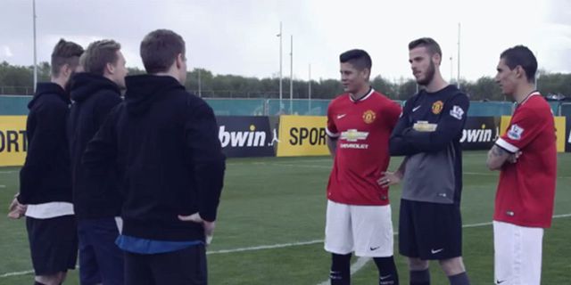 Rabona Istimewa Di Maria dan Free Kick Ciamik De Gea