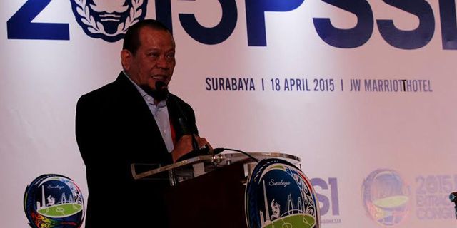 La Nyalla: Semoga Menpora Berpikir Ulang Tentang Pembekuan PSSI