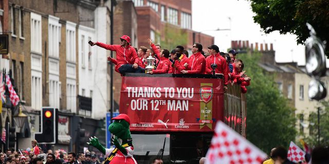 Galeri: Parade Arsenal Merayakan Juara FA Cup