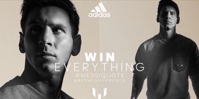 Messi Dapat Sepatu Baru dari Adidas 