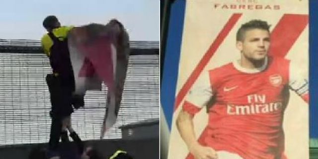 Fabregas Jadi Sasaran Kemarahan Fans di Emirates
