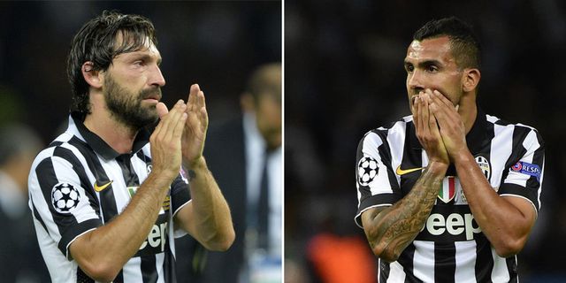 Tidak Ada Jaminan Pirlo Bertahan, Juventus Tunggu Tevez