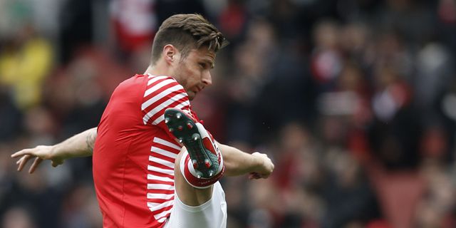  Giroud Alami Cedera Saat Latihan