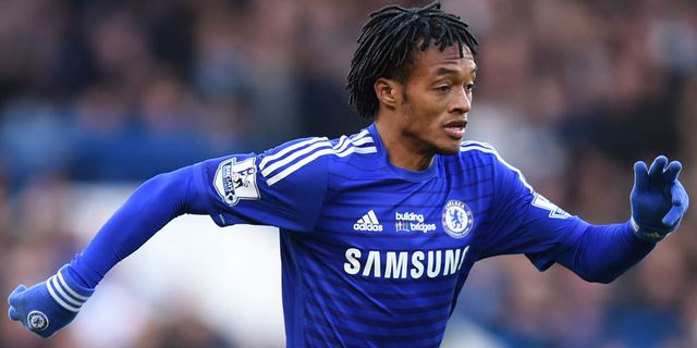 Cuadrado Sambut Falcao di Chelsea