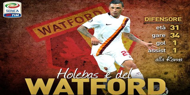 Roma Resmi Lego Holebas ke Watford Roma Resmi Lego Holebas ke Watford