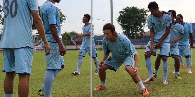 Persela Berlatih Usai Lebaran