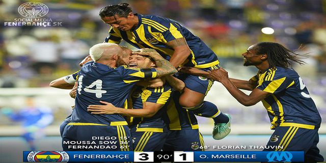 Highlights Friendly: Fenerbahce 3-1 Marseille