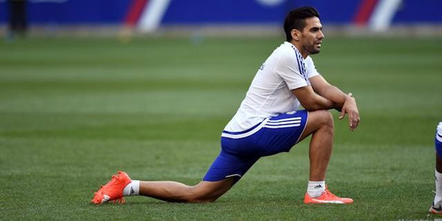 Galeri: Latihan Perdana Falcao di Chelsea