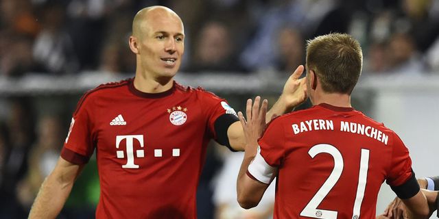 Robben Kecewa Dikalahkan Wolfsburg